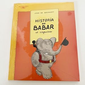 Historia De Babar El Elefantito Jean de Brunhoff Spanish Language NEW SEALED